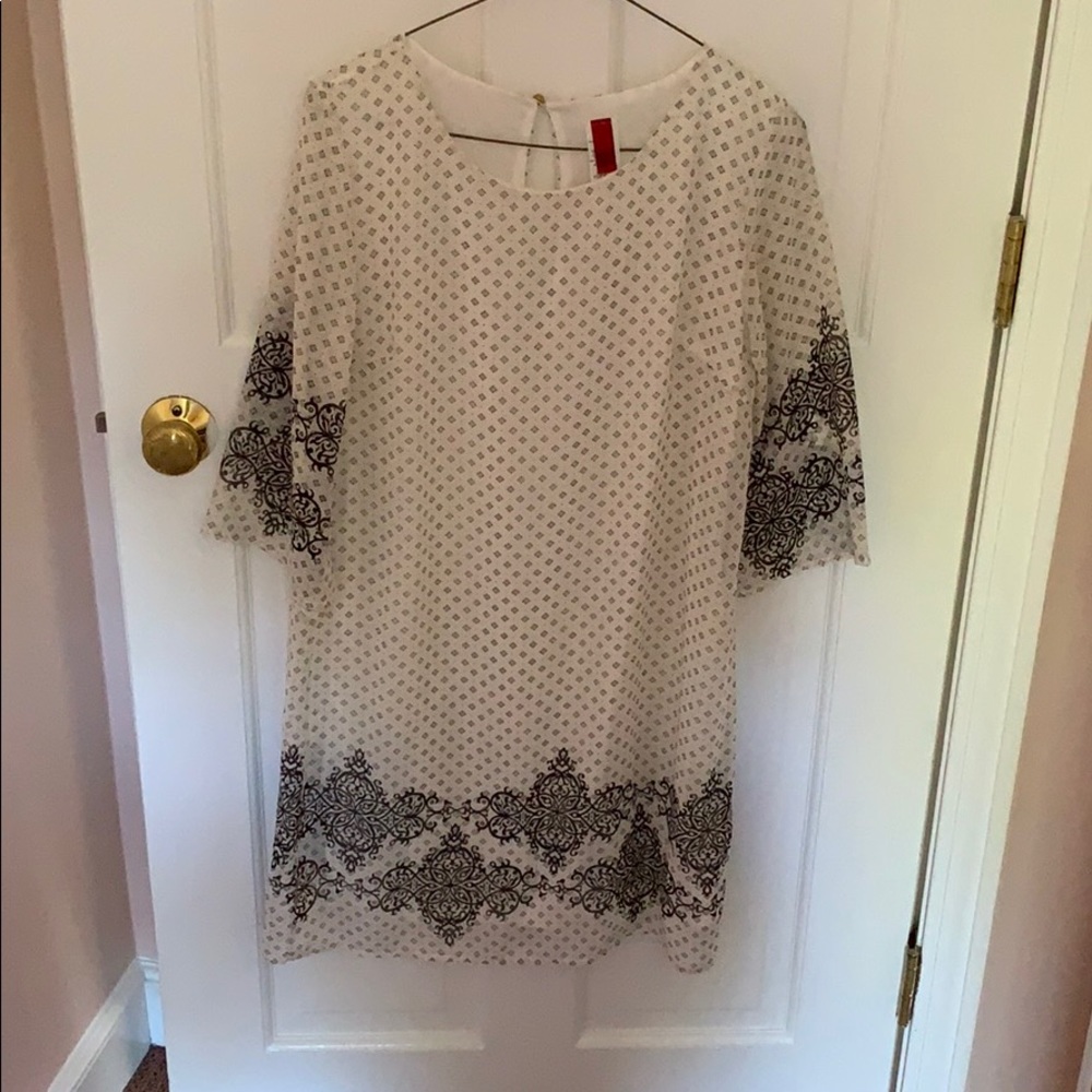 White summer dress